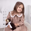 Мягкая игрушка Beastie Toys, мишка с белым шарфом