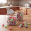 Карамель леденцовая Candy Crush, со вкусом фруктов, с прозрачной крышкой
