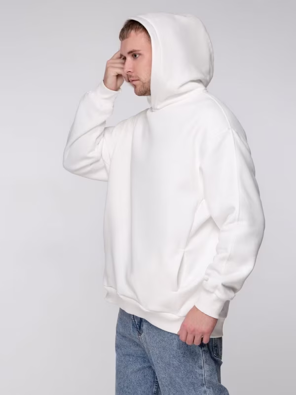Худи Kulonga One Size, молочно-белое