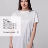 Футболка унисекс для сублимации Paint Tee, белая