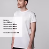 Футболка унисекс для сублимации Paint Tee, белая