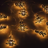 Светодиодная гирлянда Silver Lights, серебристая