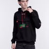 Худи унисекс с карманом на груди Chest Pocket, черное