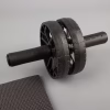 Ролик для пресса с ковриком Presswork, черный