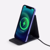 Подставка для смартфона с беспроводной зарядкой Kickstand, серая