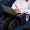 Складной стол для ноутбука с беспроводной зарядкой Kickstand Table, серый