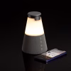 Bluetooth-колонка с беспроводной зарядкой и подсветкой Cone Sonance, серая