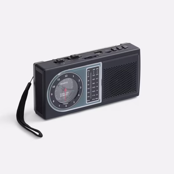 Bluetooth-колонка с радио Comradio, черная