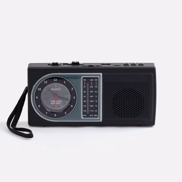 Bluetooth-колонка с радио Comradio, черная