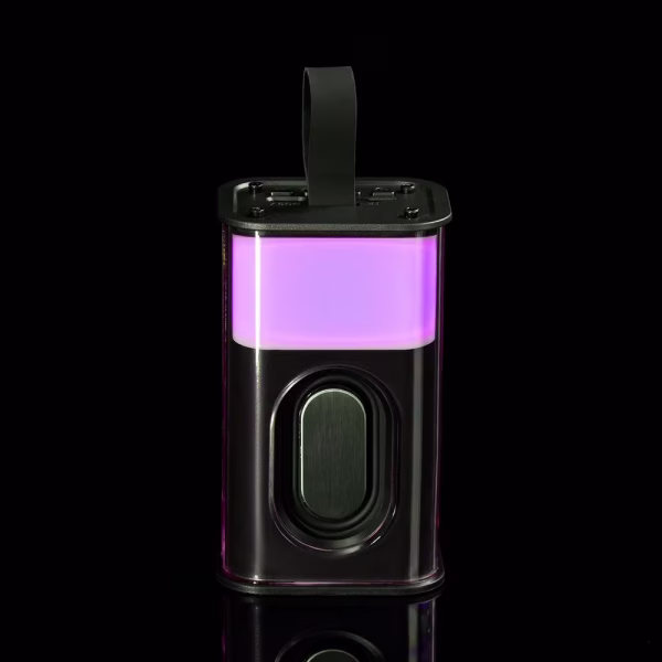 Bluetooth-колонка с подсветкой Groove, серая