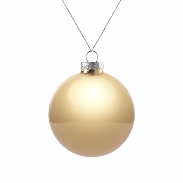 Оформительский шар Finery, 8 см, глянцевый