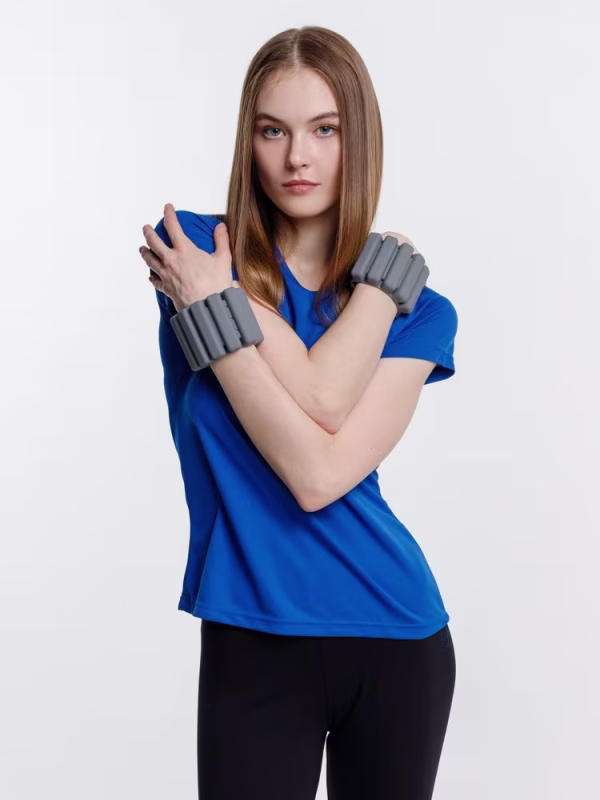 Силиконовые утяжелители Hard Work, серые