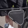 Велосумка на раму BikeLine Mini, черная с белым