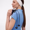Беспроводная скакалка Silentino, черная с синим