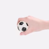 Бутылка с антистрессом Footballer, синяя