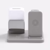 Зарядная станция с электронными часами и подсветкой Large Charge ver.3, серая