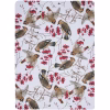 Флисовый плед Winter Bird