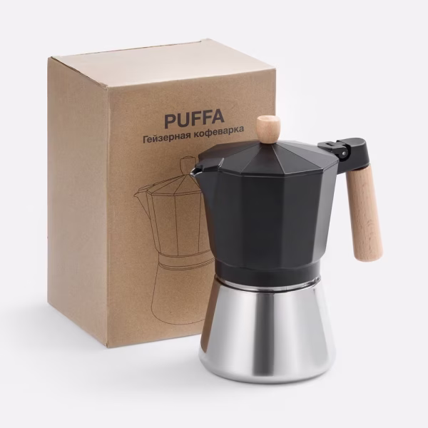 Гейзерная кофеварка Puffa
