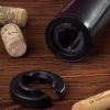 Электрический штопор с ножом для фольги Wine Crime, черный