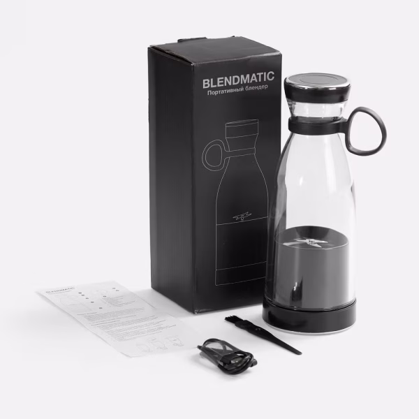 Портативный блендер BlendMatic, черный