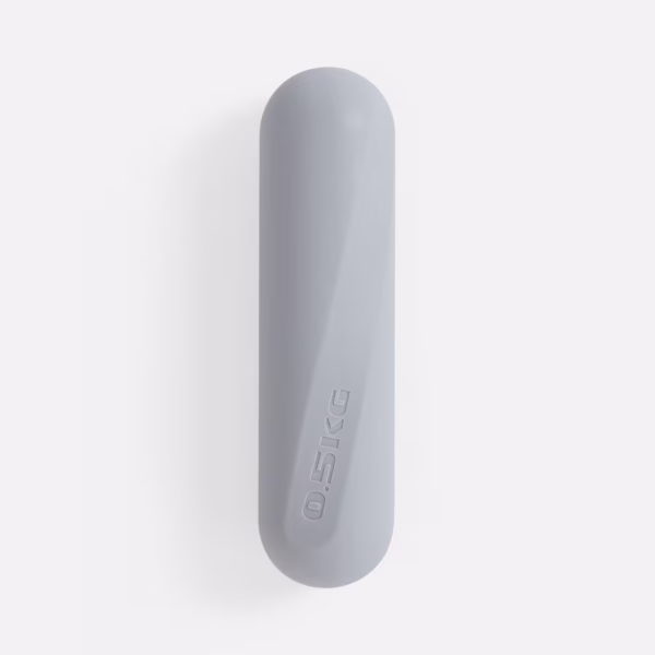 Гантель Streamline 0,5 кг, серая