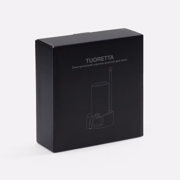Электрический аэратор-дозатор для вина Tuoretta, серебристый