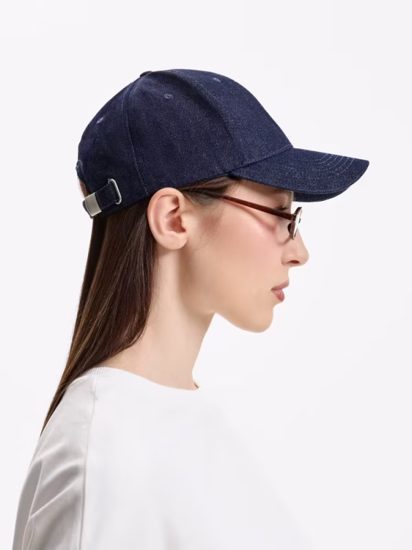 Бейсболка Denimate, темно-синяя