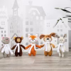 Мягкая игрушка Beastie Toys, лисенок с белым шарфом