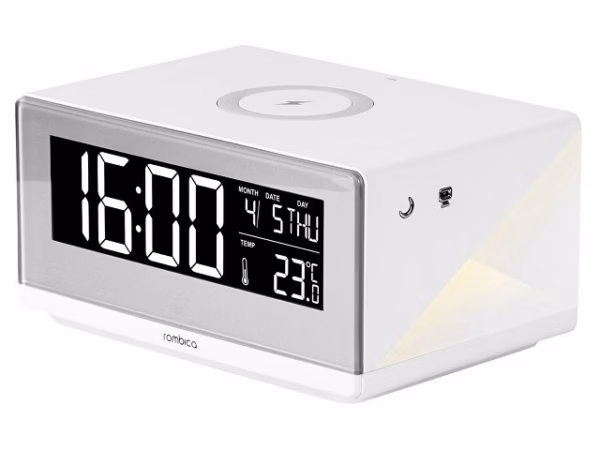 Часы с беспроводным зарядным устройством Timebox 2