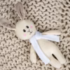 Мягкая игрушка Beastie Toys, заяц с белым шарфом