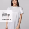 Футболка унисекс для сублимации Paint Tee, белая