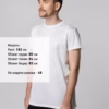 Футболка унисекс для сублимации Paint Tee, белая