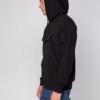 Худи унисекс с карманом на груди Chest Pocket, черное