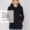 Худи унисекс с карманом на груди Chest Pocket, черное
