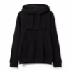 Худи унисекс с карманом на груди Chest Pocket, черное