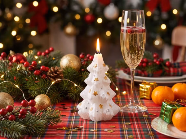 Свеча Christmas Twinkle, елочка