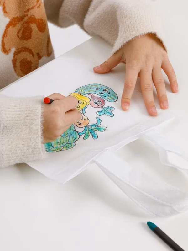 Сумка для раскрашивания Create, белая