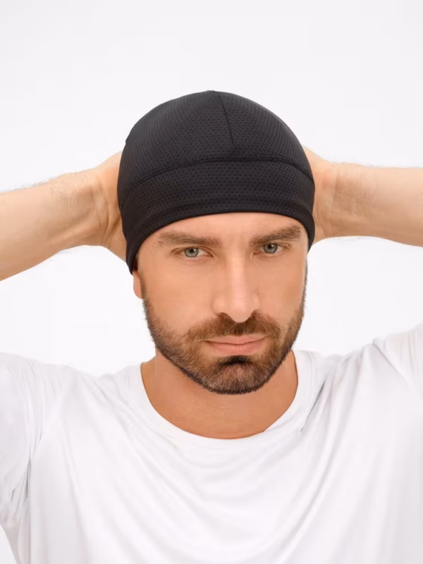 Шапка спортивная GoHead, черная