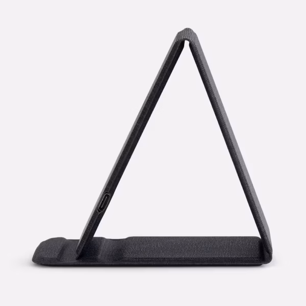 Подставка для смартфона с беспроводной зарядкой Kickstand, серая