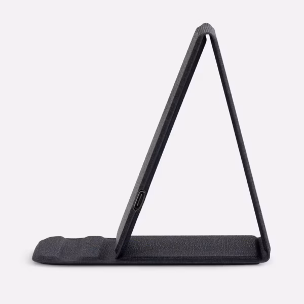 Подставка для смартфона с беспроводной зарядкой Kickstand, серая