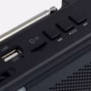 Bluetooth-колонка с радио Comradio, черная