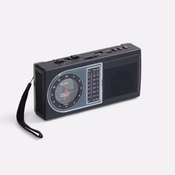 Bluetooth-колонка с радио Comradio, черная