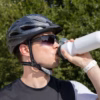 Бутылка для велосипеда Bikescape, белая с синим