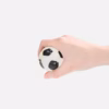 Бутылка с антистрессом Footballer, синяя