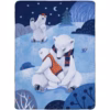 Флисовый плед Wintart Bear