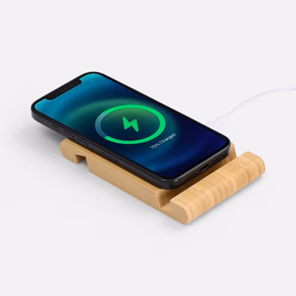 Подставка с беспроводной зарядкой Bamboost