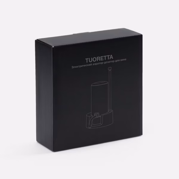 Электрический аэратор-дозатор для вина Tuoretta, серебристый