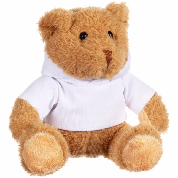 Мягкая игрушка «Мишка Cuddleton» в белом худи