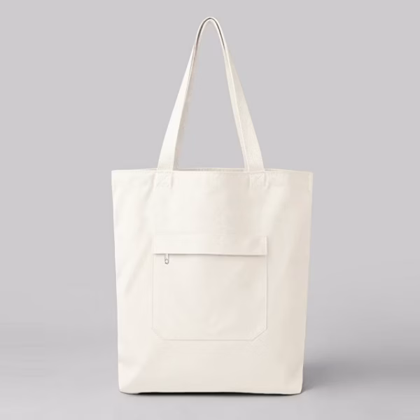 Сумка на молнии Zipper из хлопка 280 г/м2