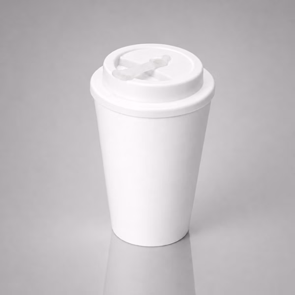 Пластиковый стакан с двойными стенками Take away